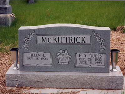 Quess tombstone photo