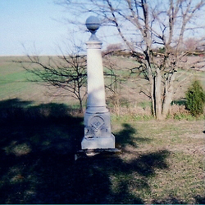 John Calder tombstone enscription Photo