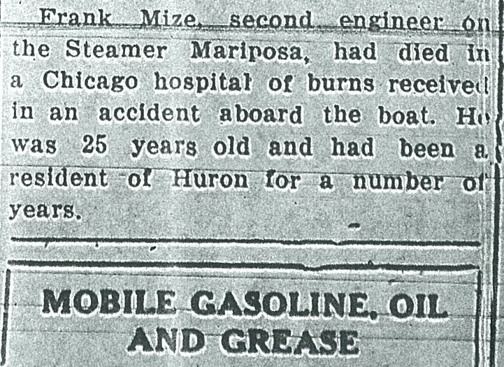 Frank Mize obit photo