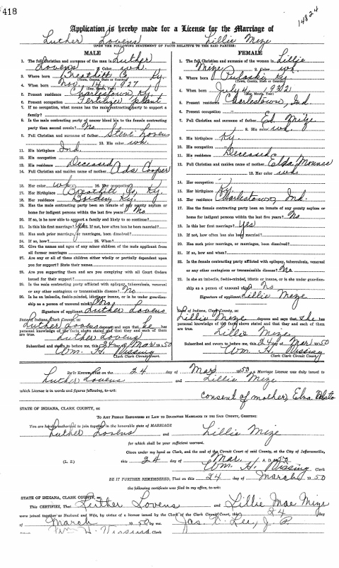Lillie Mae Mize