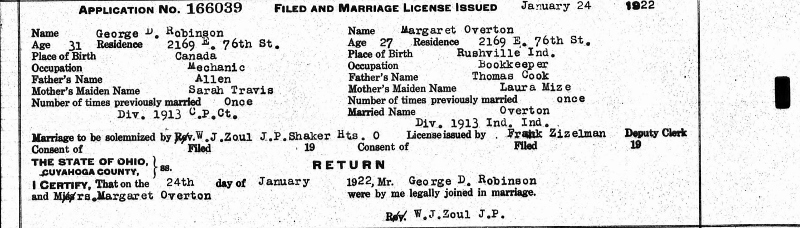 Maggie Cook marriage