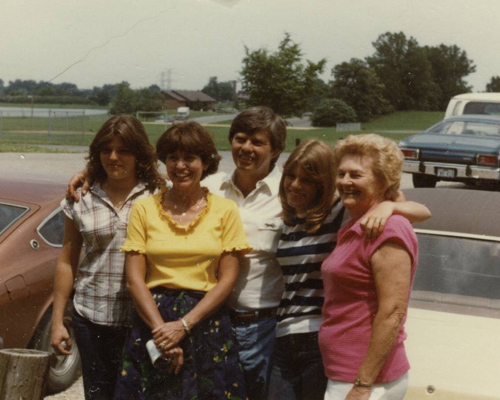 Glady Belle Leigh family