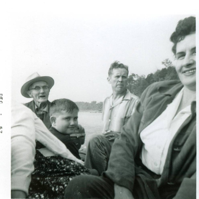ronnie stone, walter lay, eldon stone, eula stone fishingl