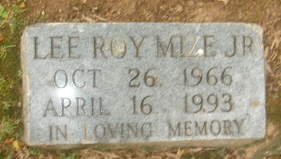 Lee Roy Mize Jr. photo
